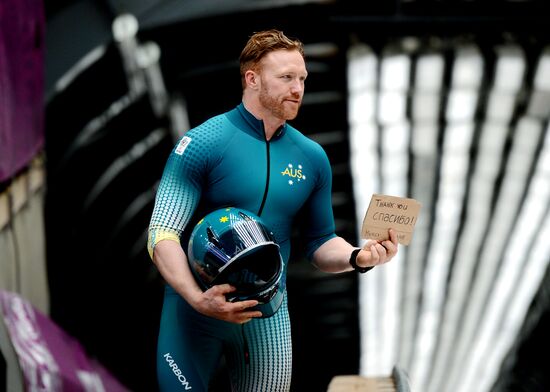 2014 Winter Olympics. Bobsleigh. Two-man. Day Two