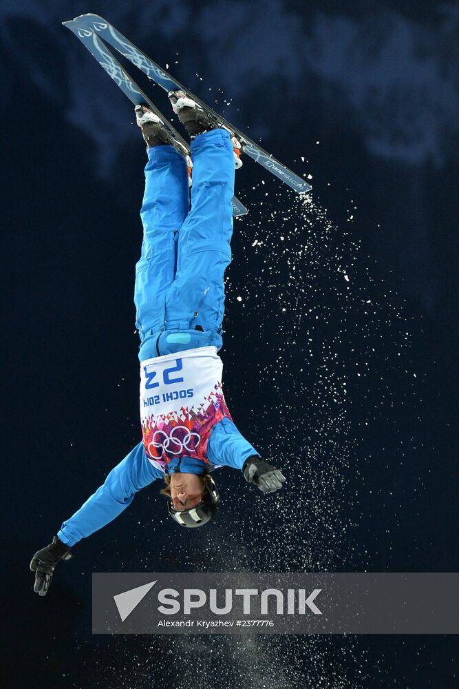 2014 Winter Olympics. Freestyle skiing. Men. Aerials