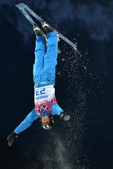 2014 Winter Olympics. Freestyle skiing. Men. Aerials