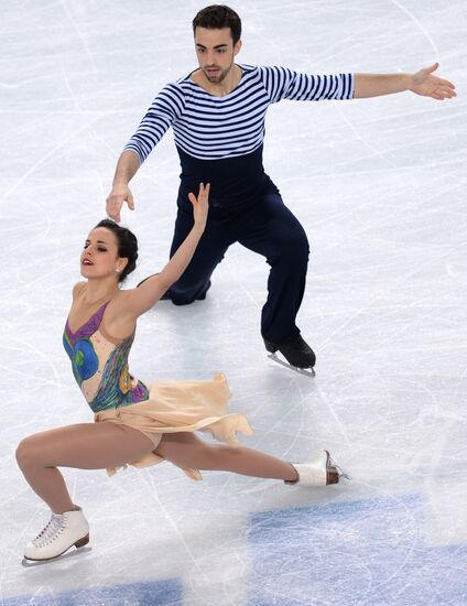 2014 Winter Olympics. Figure skating. Ice dance. Free skating