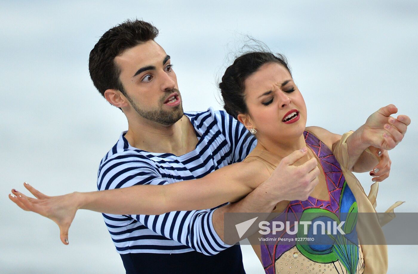 2014 Winter Olympics. Figure skating. Ice dance. Free skating