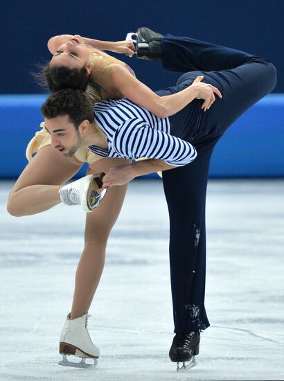 2014 Winter Olympics. Figure skating. Ice dance. Free skating