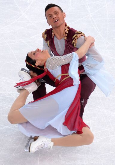 2014 Winter Olympics. Figure skating. Ice dance. Free skating