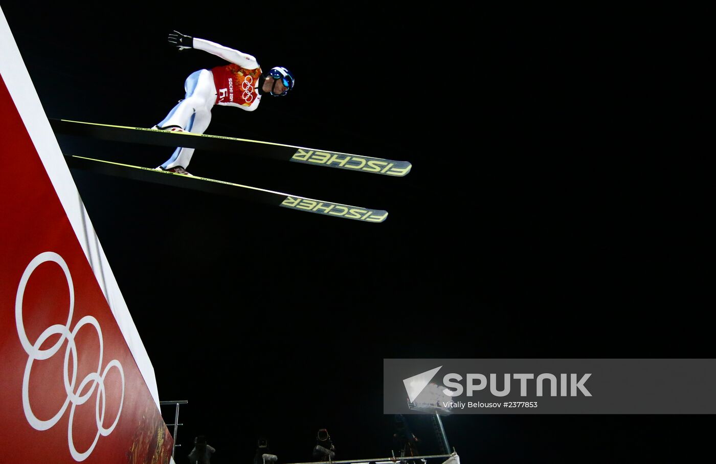 2014 Winter Olympics. Ski jumping. Teams