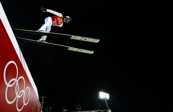 2014 Winter Olympics. Ski jumping. Teams