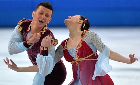 2014 Winter Olympics. Figure skating. Ice dance. Free skating