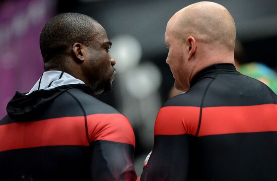 2014 Winter Olympics. Bobsleigh. Two-man. Day Two