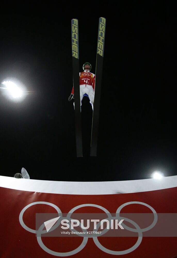 2014 Winter Olympics. Ski jumping. Teams
