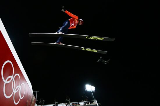 2014 Winter Olympics. Ski jumping. Teams