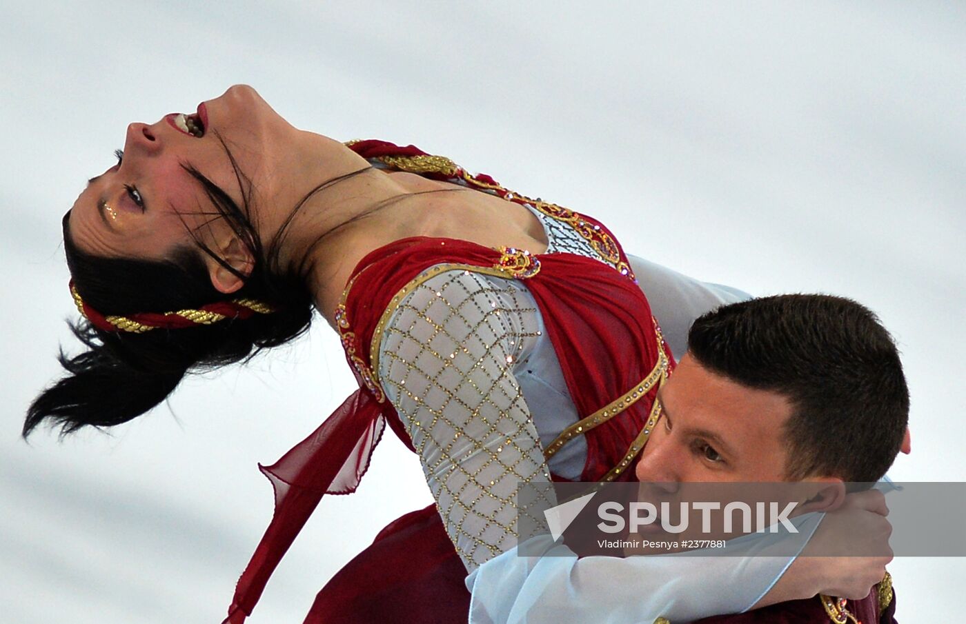 2014 Winter Olympics. Figure skating. Ice dance. Free skating