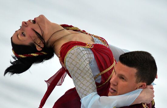 2014 Winter Olympics. Figure skating. Ice dance. Free skating