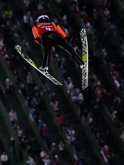 2014 Winter Olympics. Ski jumping. Teams