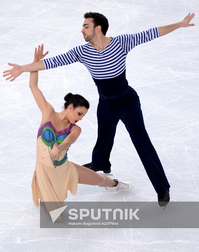 2014 Winter Olympics. Figure skating. Ice dance. Free skating