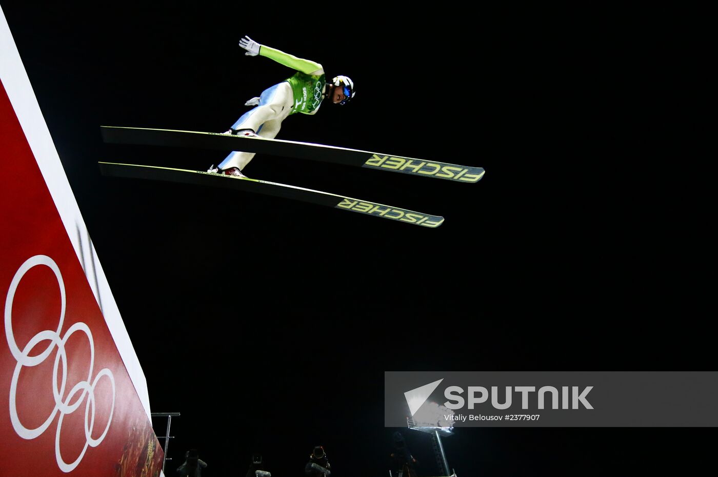 2014 Winter Olympics. Ski jumping. Teams