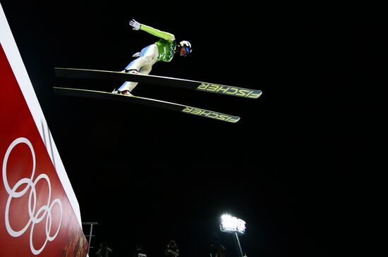 2014 Winter Olympics. Ski jumping. Teams