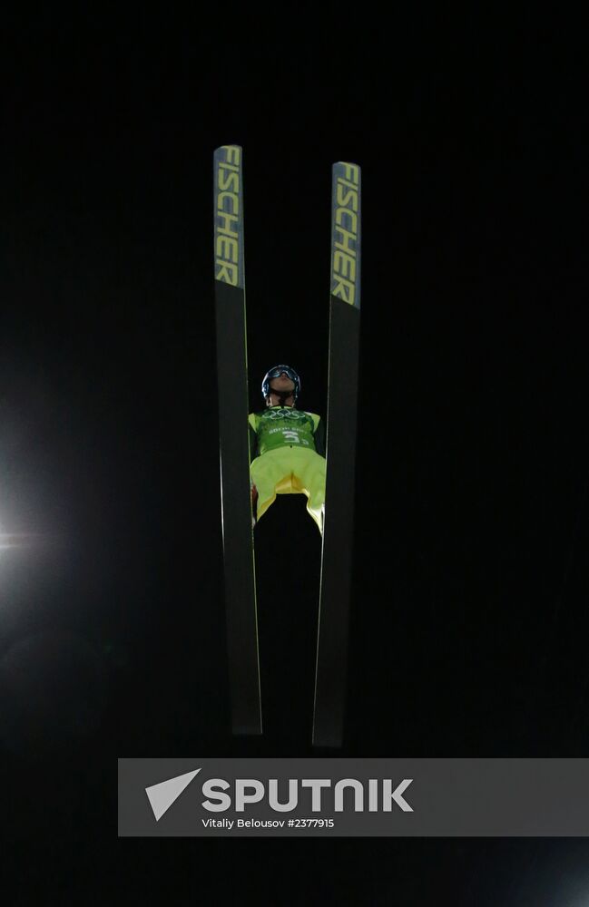2014 Winter Olympics. Ski jumping. Teams