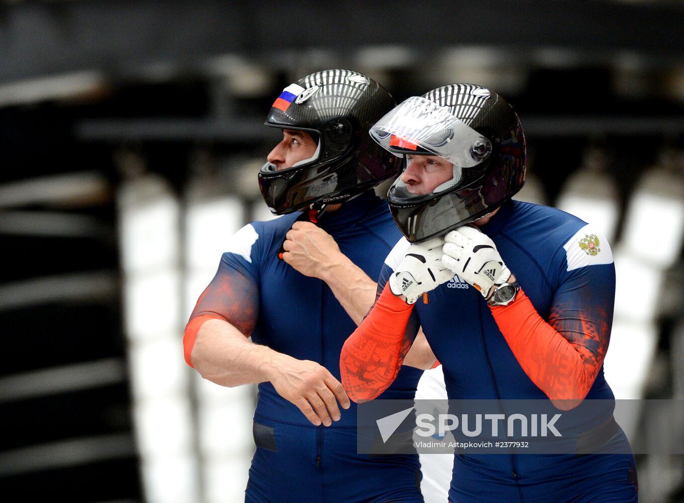 2014 Winter Olympics. Bobsleigh. Two-man. Day Two