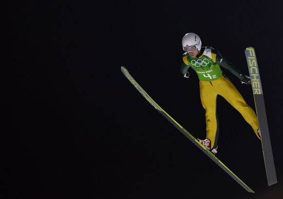 2014 Winter Olympics. Ski jumping. Teams