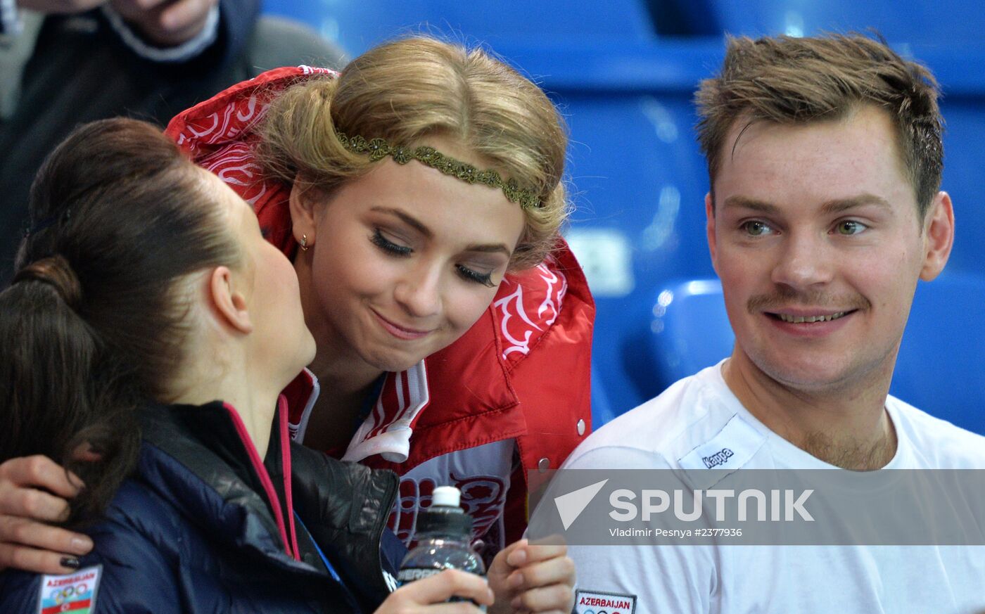 2014 Winter Olympics. Figure skating. Ice dance. Free skating