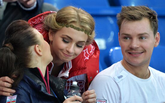 2014 Winter Olympics. Figure skating. Ice dance. Free skating