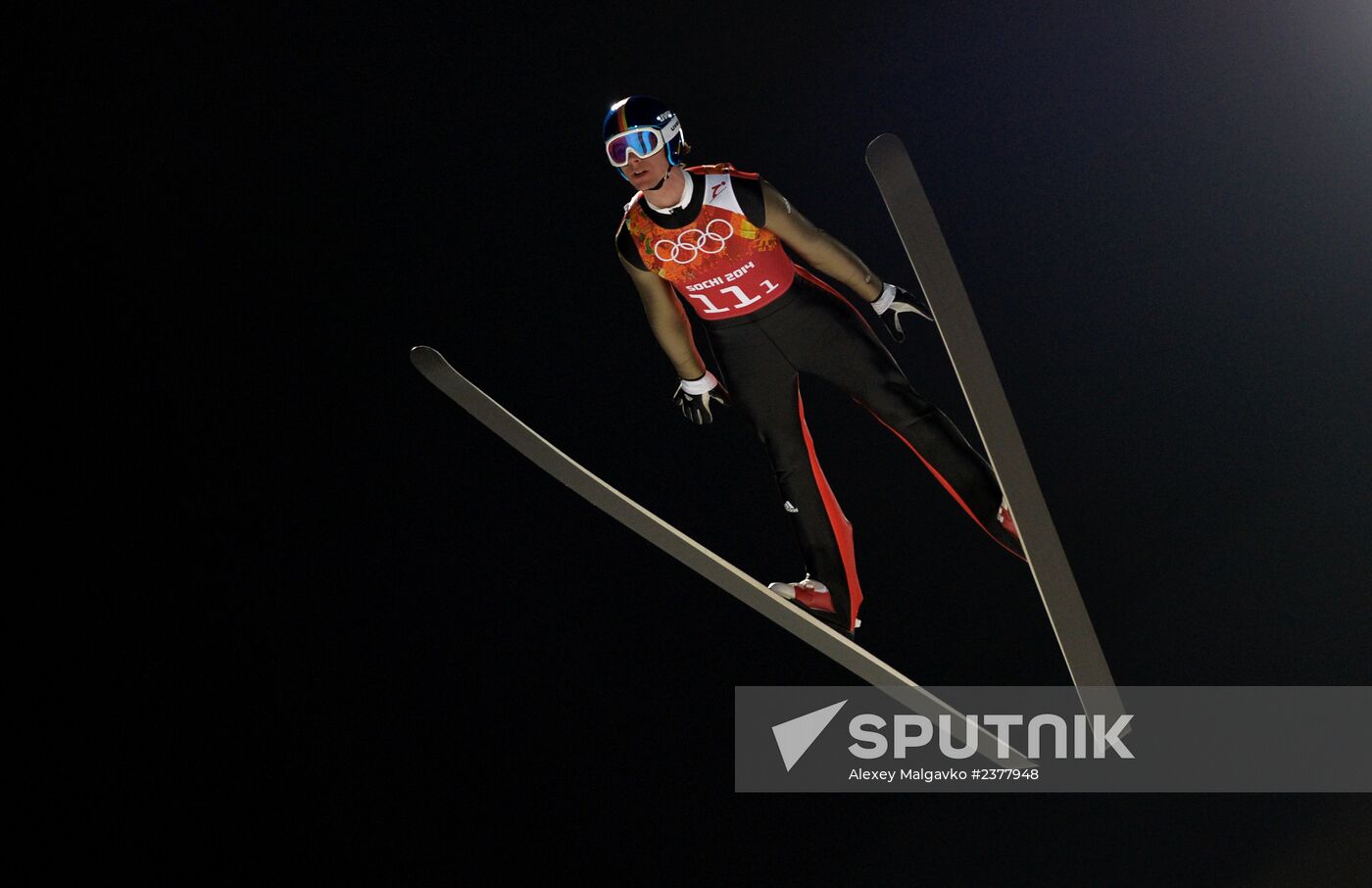 2014 Winter Olympics. Ski jumping. Teams