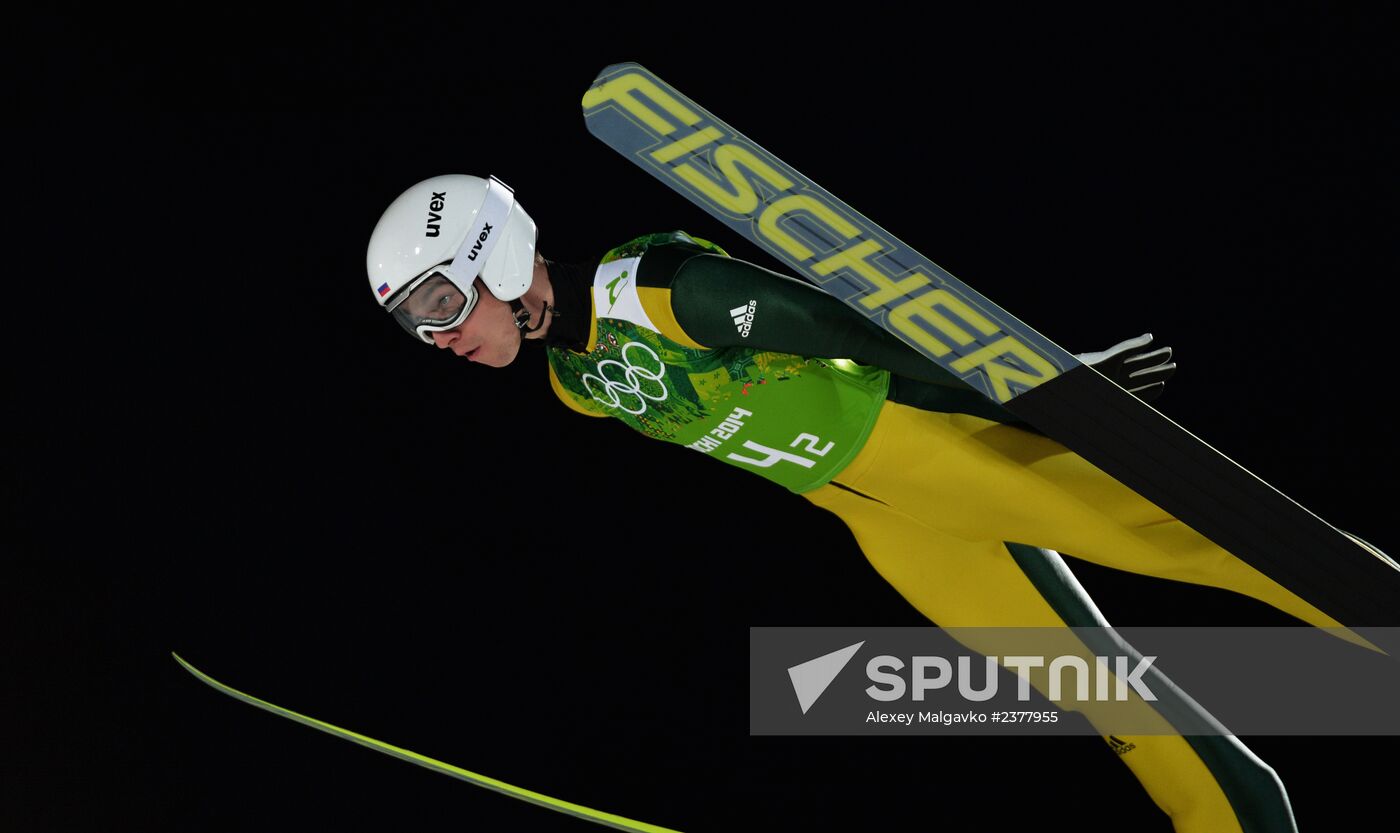 2014 Winter Olympics. Ski jumping. Teams