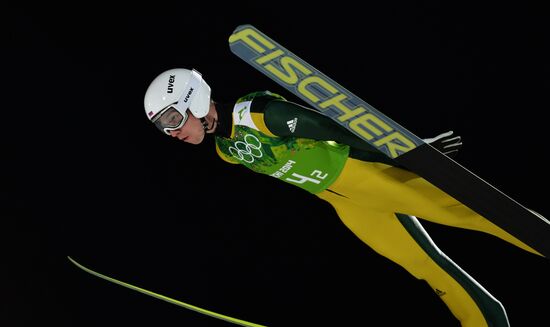 2014 Winter Olympics. Ski jumping. Teams