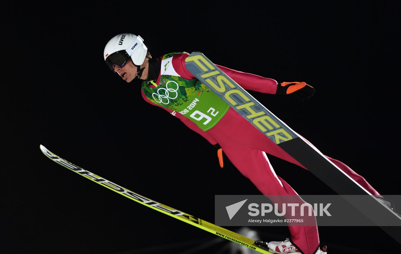 2014 Winter Olympics. Ski jumping. Teams