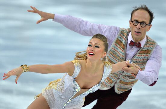 2014 Winter Olympics. Figure skating. Ice dance. Free skating