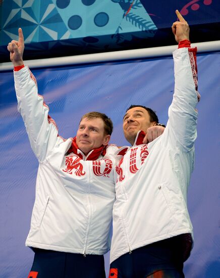2014 Winter Olympics. Bobsleigh. Two-man. Day Two