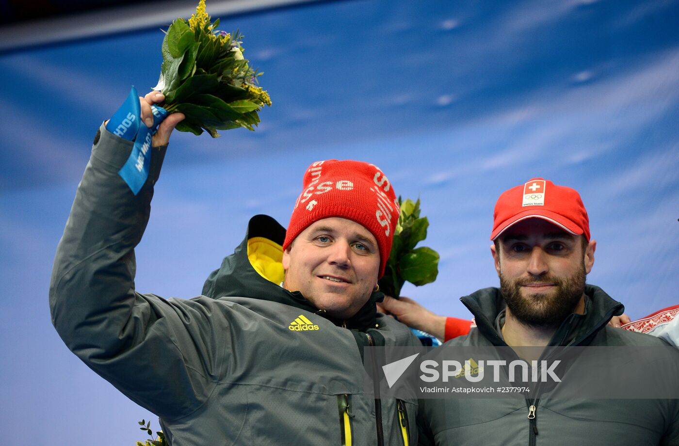 2014 Winter Olympics. Bobsleigh. Two-man. Day Two