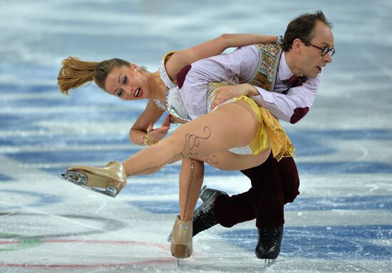 2014 Winter Olympics. Figure skating. Ice dance. Free skating