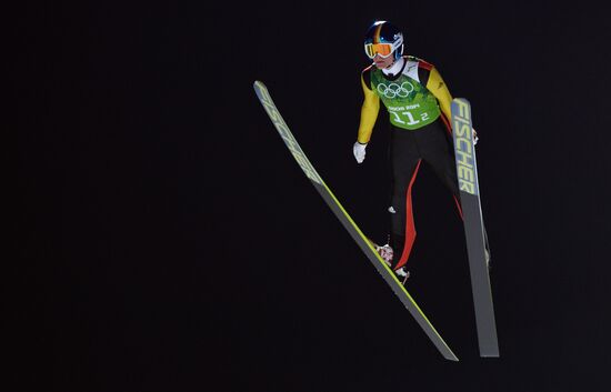 2014 Winter Olympics. Ski jumping. Teams