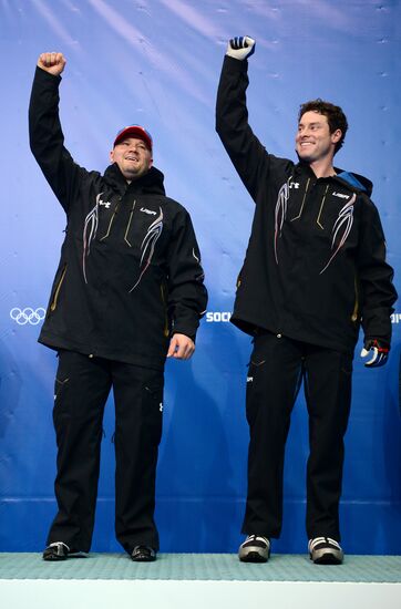 2014 Winter Olympics. Bobsleigh. Two-man. Day Two