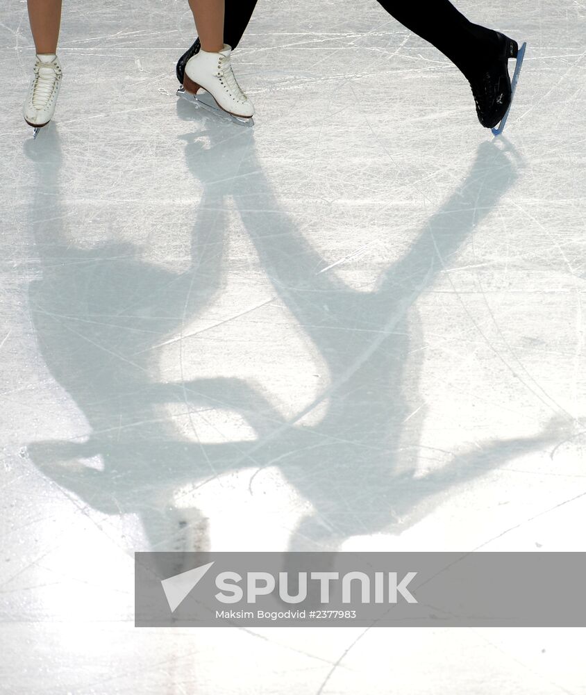 2014 Winter Olympics. Figure skating. Ice dance. Free skating