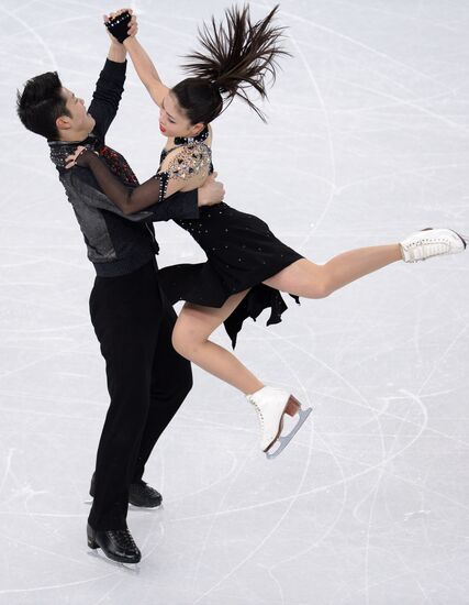 2014 Winter Olympics. Figure skating. Ice dance. Free skating