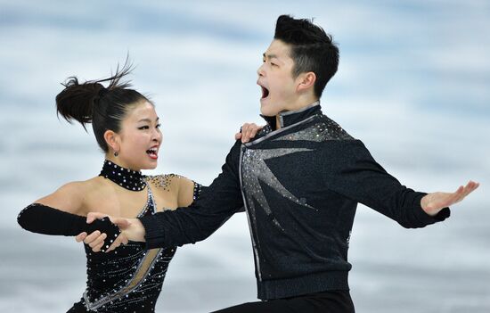 2014 Winter Olympics. Figure skating. Ice dance. Free skating