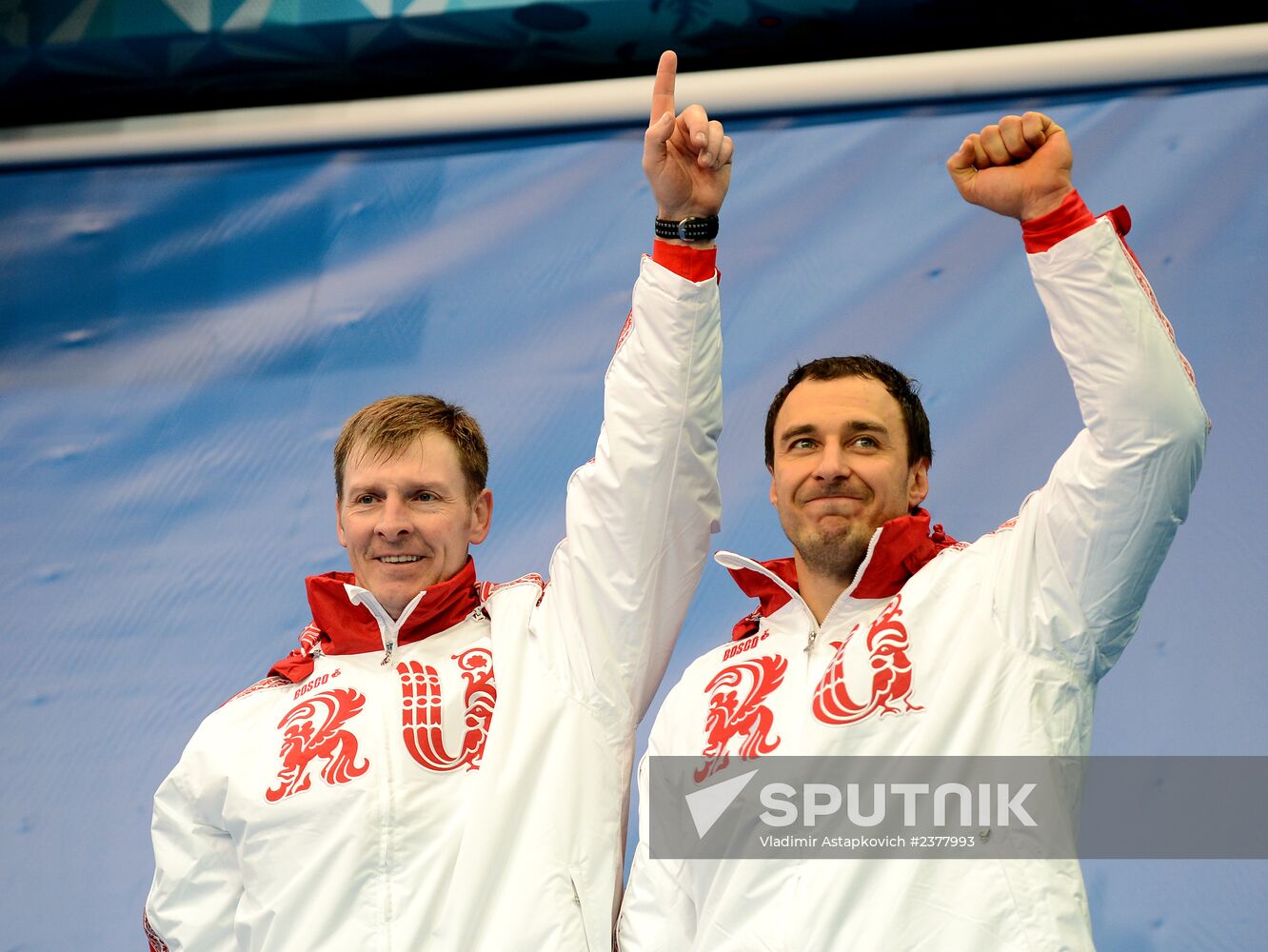 2014 Winter Olympics. Bobsleigh. Two-man. Day Two