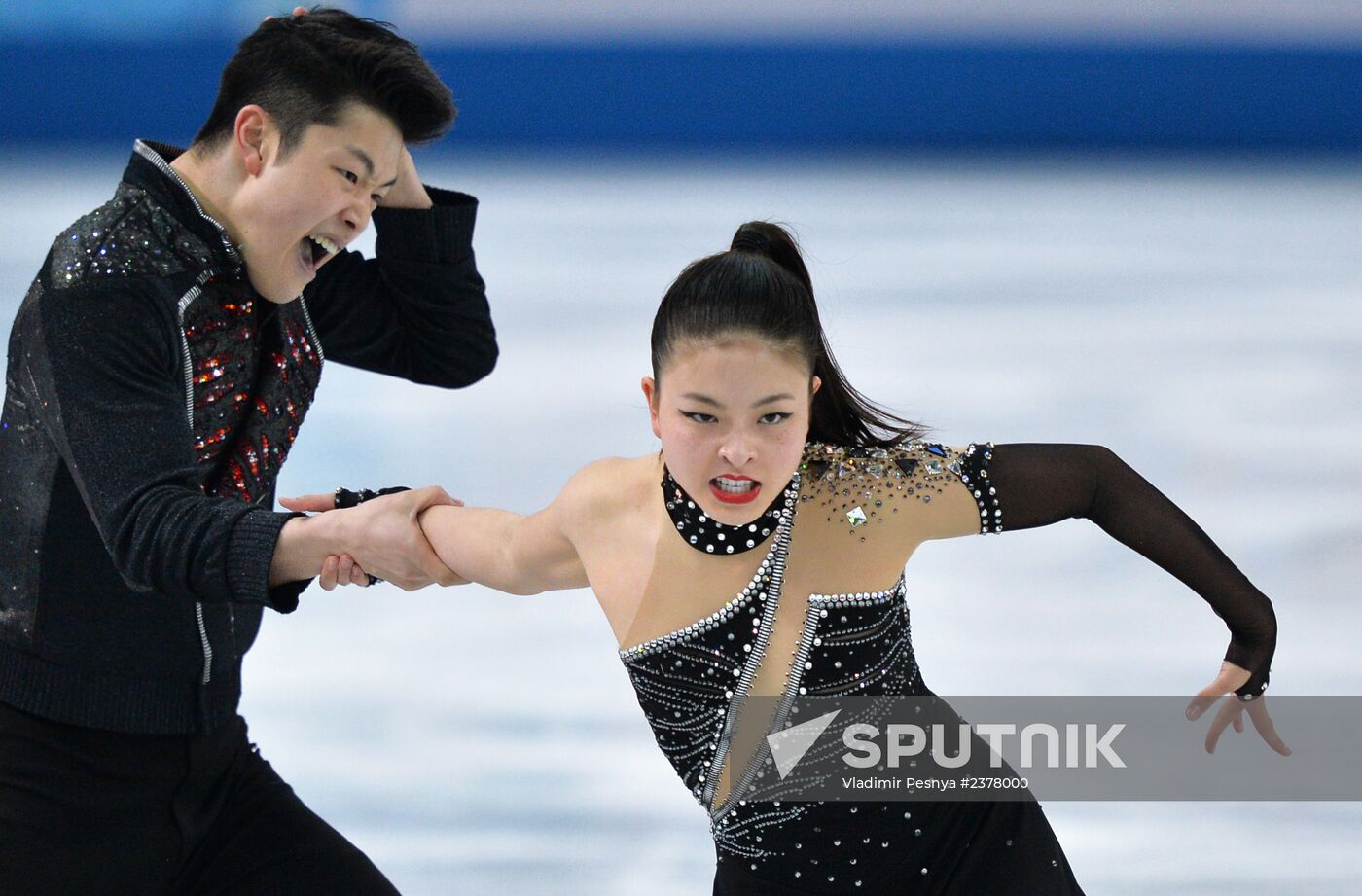 2014 Winter Olympics. Figure skating. Ice dance. Free skating