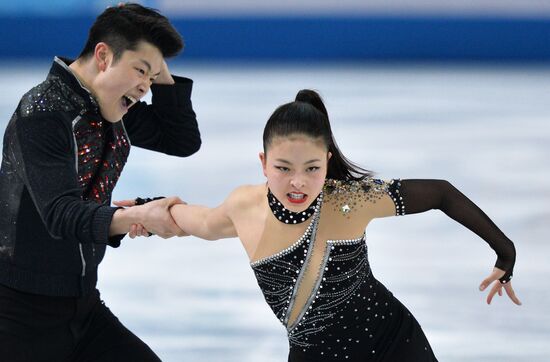 2014 Winter Olympics. Figure skating. Ice dance. Free skating