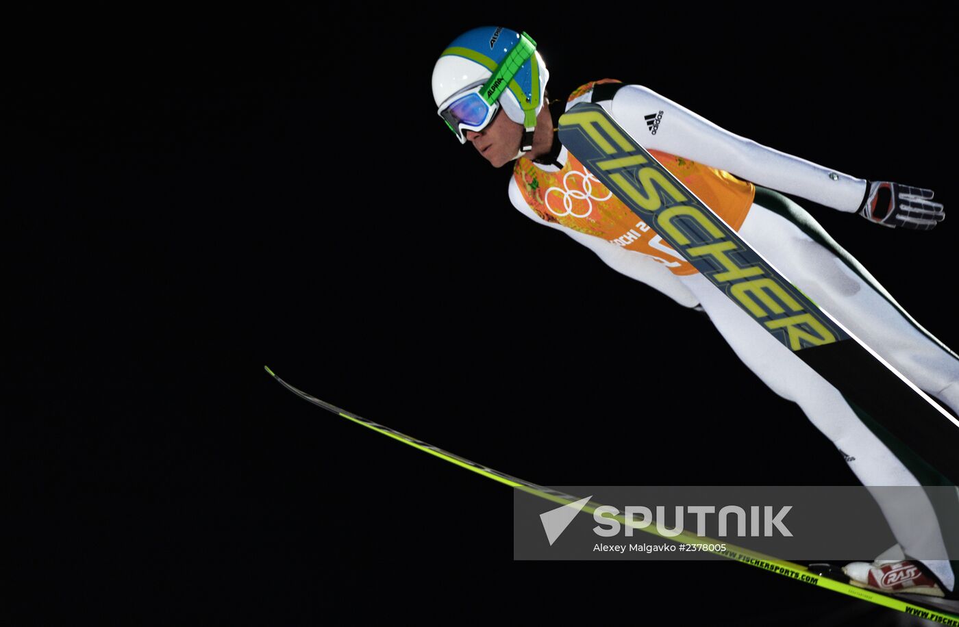 2014 Winter Olympics. Ski jumping. Teams