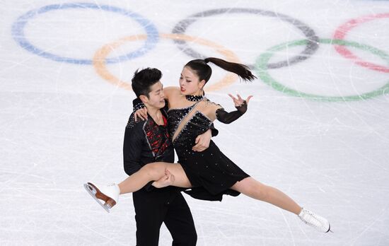 2014 Winter Olympics. Figure skating. Ice dance. Free skating