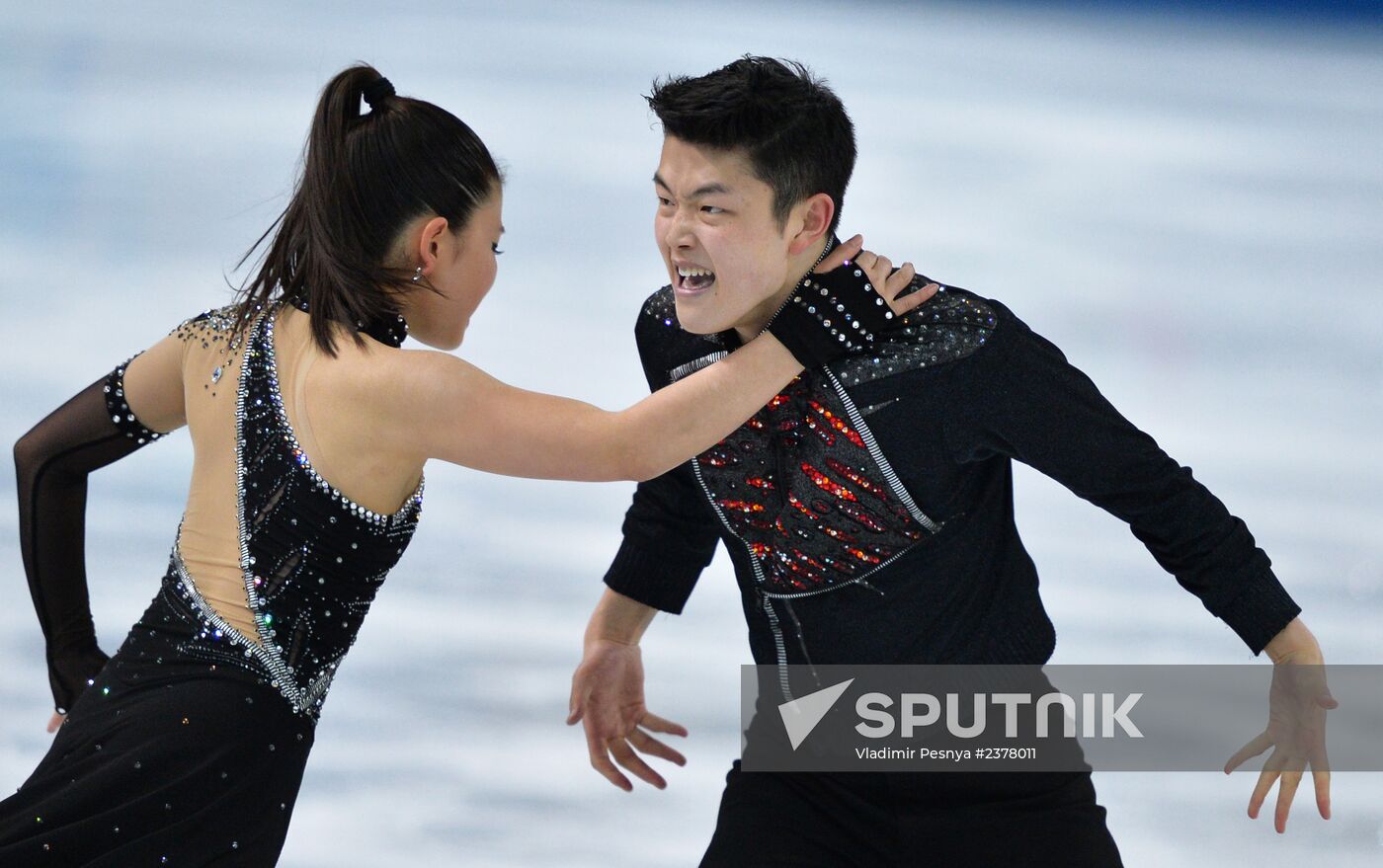 2014 Winter Olympics. Figure skating. Ice dance. Free skating