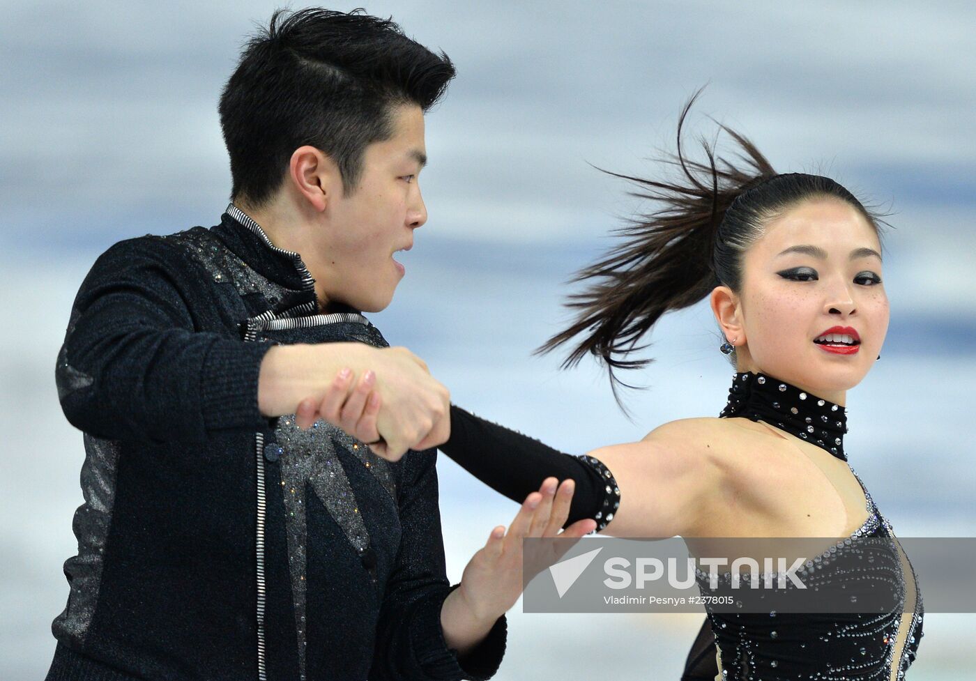 2014 Winter Olympics. Figure skating. Ice dance. Free skating