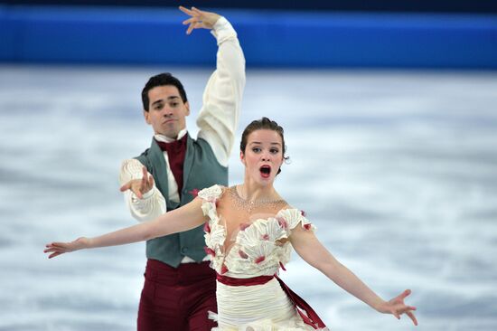 2014 Winter Olympics. Figure skating. Ice dance. Free skating