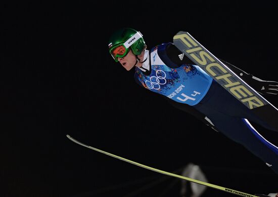 2014 Winter Olympics. Ski jumping. Teams