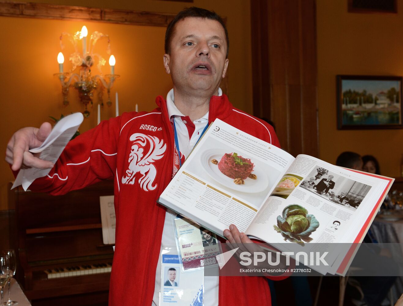 Yelena Chelakova's book "Eat!" presented at Sochi's Bosco House