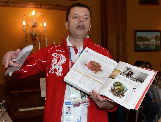 Yelena Chelakova's book "Eat!" presented at Sochi's Bosco House
