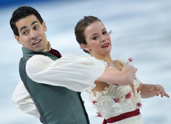 2014 Winter Olympics. Figure skating. Ice dance. Free skating