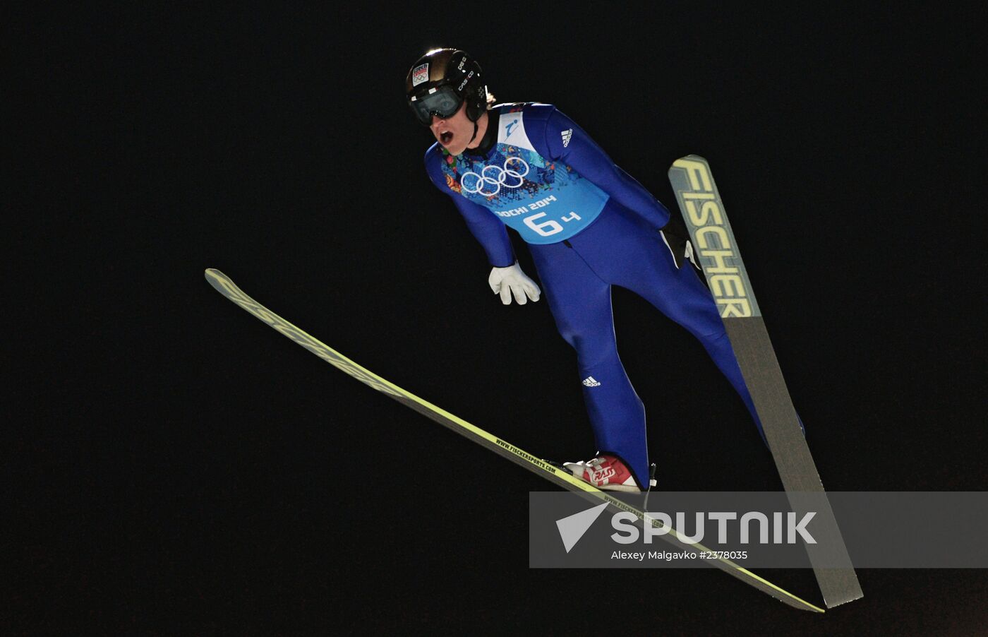 2014 Winter Olympics. Ski jumping. Teams